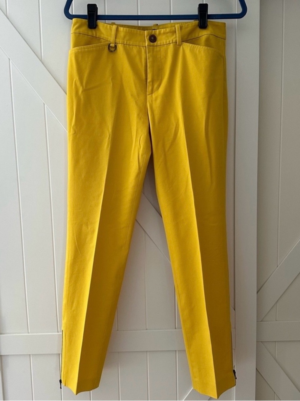 Ralph Lauren Women’s Yellow Casual Trouser Capris